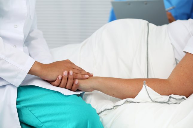 אישה בהריון באשפוז. אחת מתוך כל 2,222 מאושפזות בהריון מגיעה בעקבות שבץ חריף