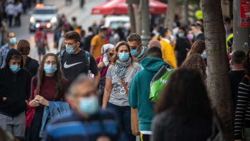 מגיפת הקורונה בישראל. צילום: אוליביה פיטוסי/ פלאש 90