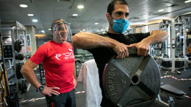 חדר כושר בישראל (צילום: אוליביה פיטוסי, פלאש 90)