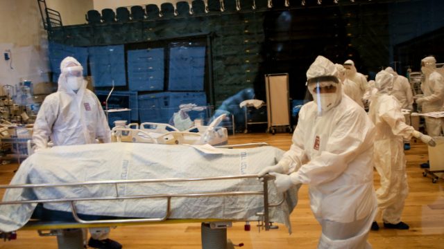 תמותה מקורונה בישראל (צילום: דוד כהן, פלאש 90)