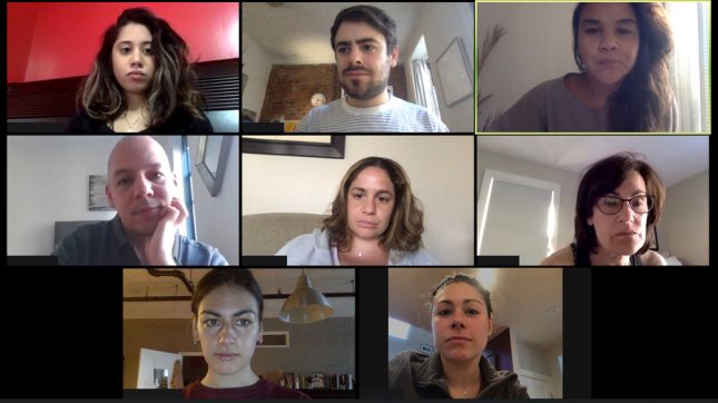 שיחת זום. אילוסטרציה