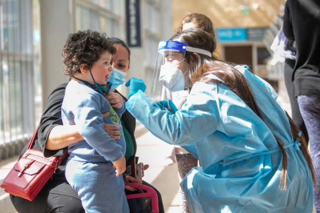 בדיקת קורונה בנמל התעופה בן גוריון. צילום: יוסי אלוני/ פלאש 90