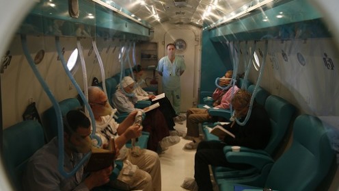 תא לחץ ב "אסף הרופא-שמיר". צילום: דוברות בית החולים