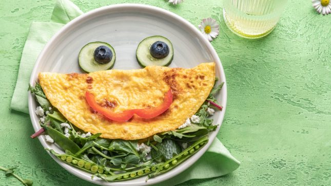 תזונה צמחונית לילדים. אילוסטרציה