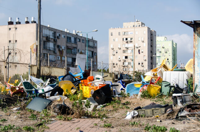 זיהום סביבתי. אילוסטרציה