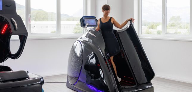 אימון כושר אינפרה אדום. אילוסטרציה